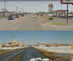Newcastle Oklahoma 2-lane to 4-lane